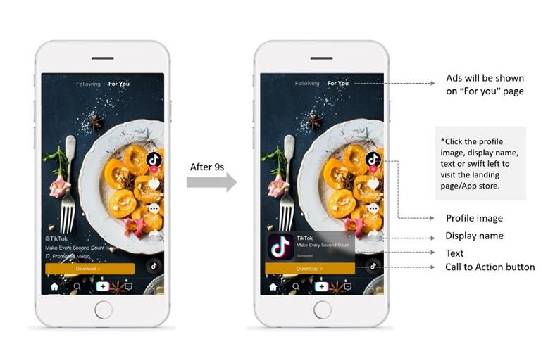 social media video marketing example from TikTok