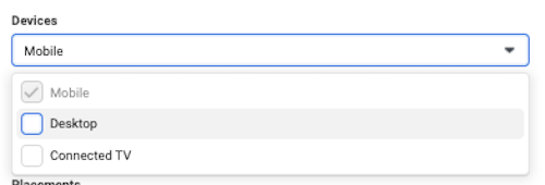 facebook click to call ads Reach Device Targeting