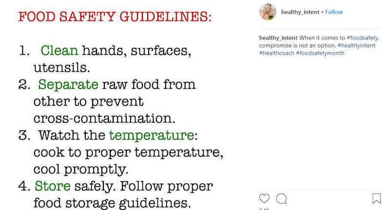 september marketing ideas food safety guidelines