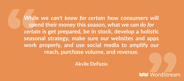 how to use social media for ecommerce holiday advertising akvile quote