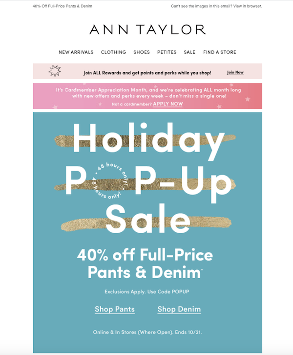 tips to boost holiday season sales and revenue 2020- time-limited sales
