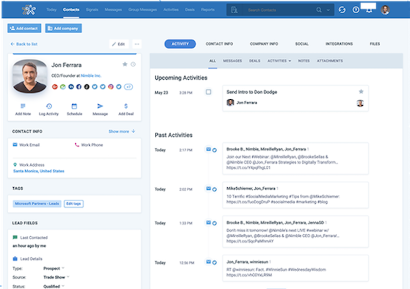 what to look for in a small business CRM-integration