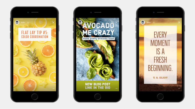 instagram stories analytics examples of stories