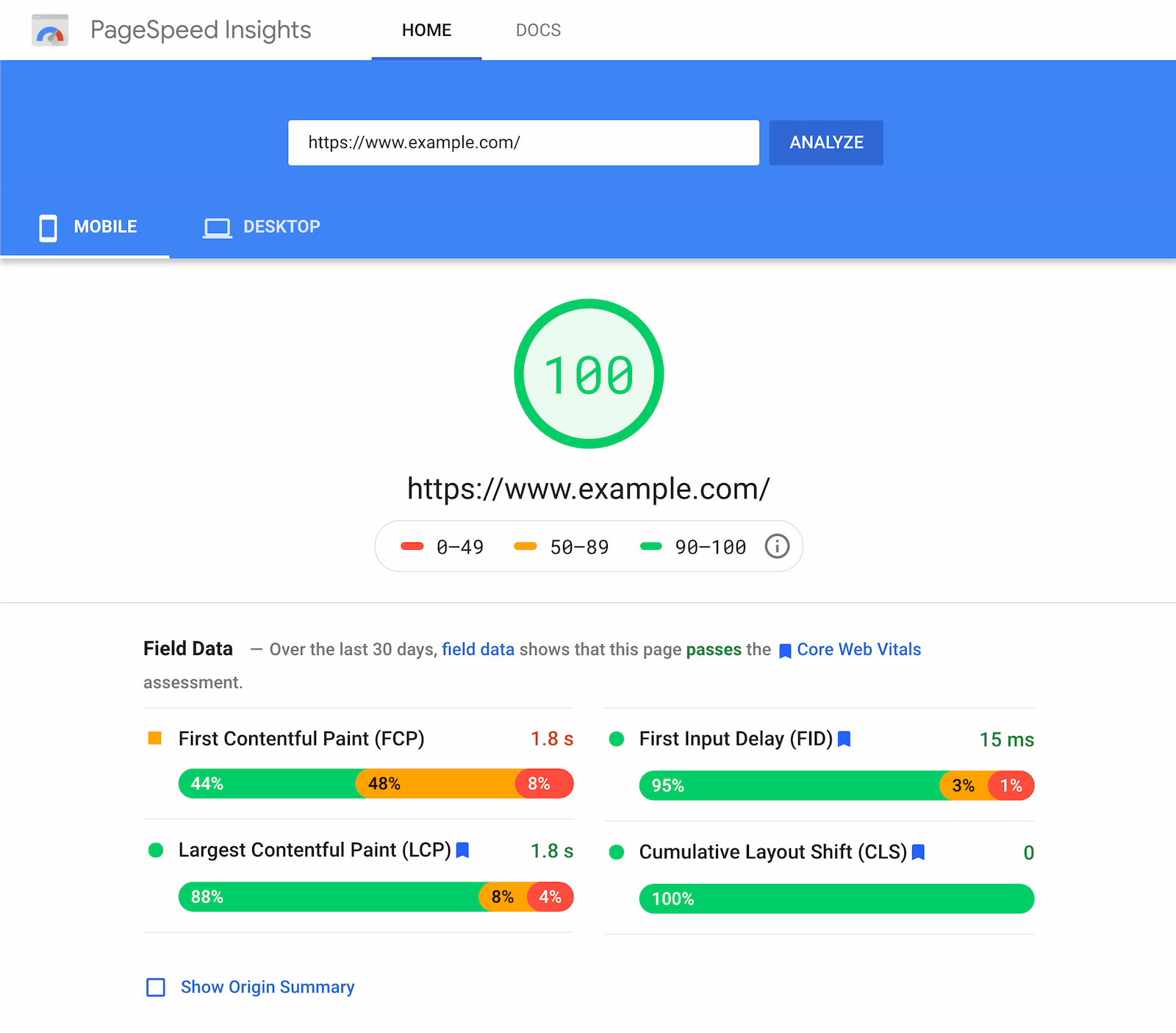 Lazy Loading Page Speed