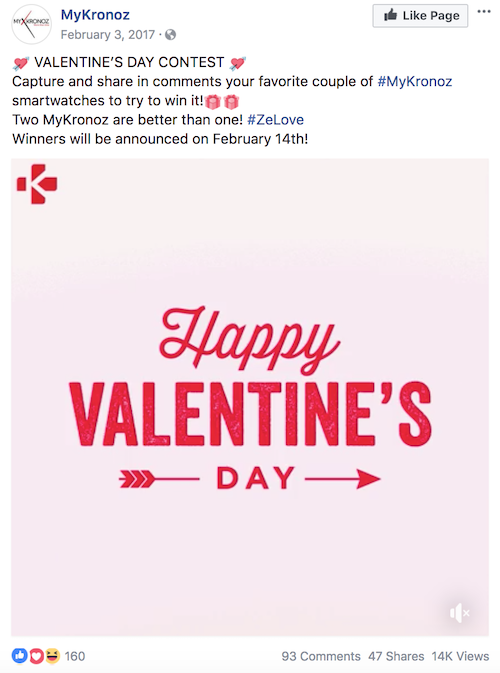 valentine's day marketing ideas couples themed posts