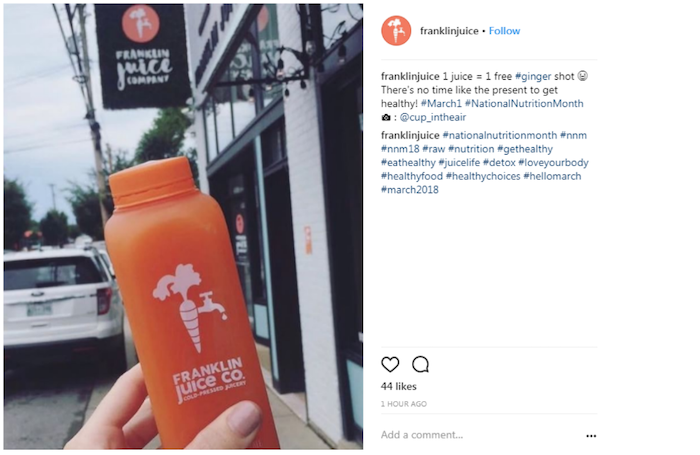 March marketing ideas national nutrition month