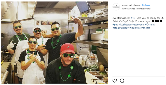 March marketing ideas st patricks day employees