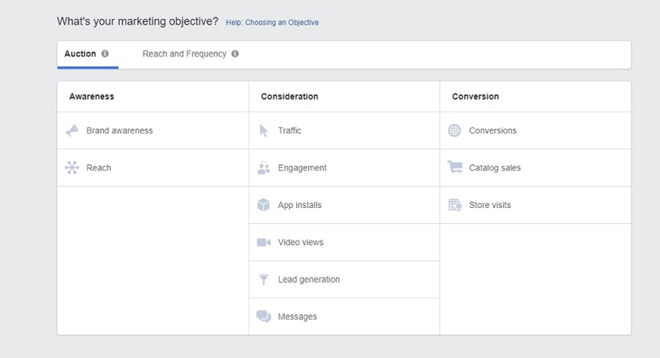 best practices for facebook traffic ads 2021 facebook ad objectives