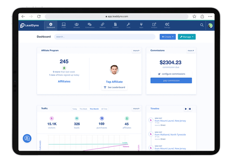 affiliate marketing leaddyno