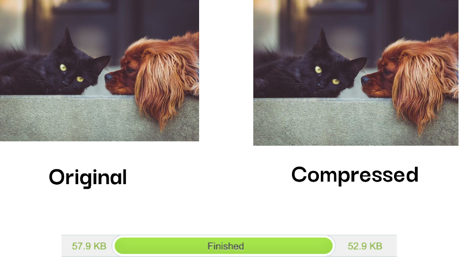 improve core web vitals compress images