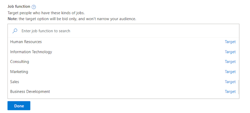linked-in-audiences-microsoft-ads-job-function