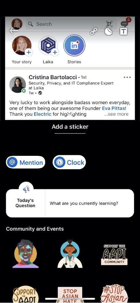 linkedin-stories-question-of-day