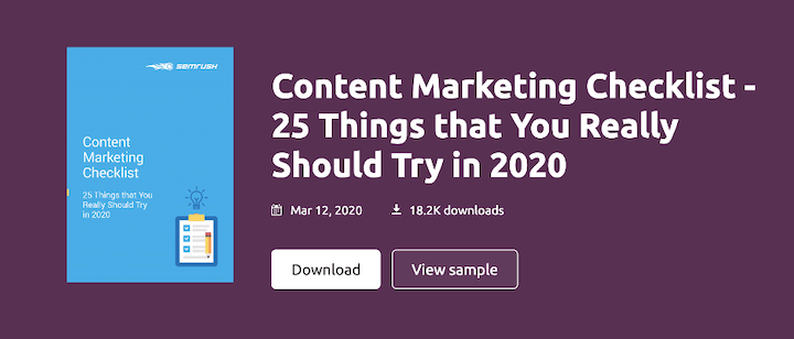 middle-of-funnel lead magnet ideas—checklist