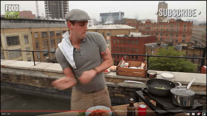 example of youtube channel trailer using storytelling