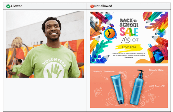 accepted vs not accepted image for google ad image extensions