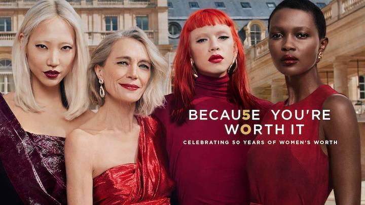 advertising and marketing slogans: l'oreal because i'm worth it