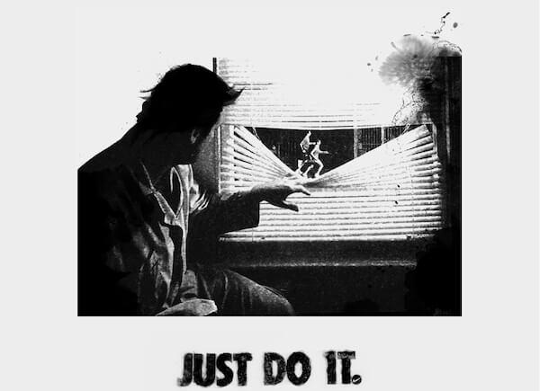 advertising slogans: nike vintage ad