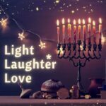 happy hanukkah facebook post image - light laughter love