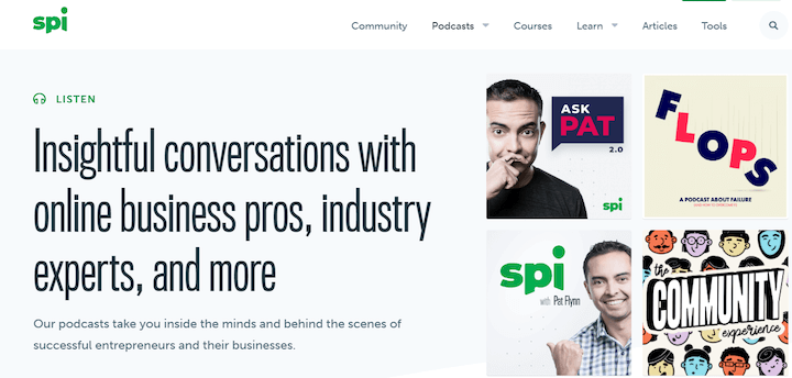 best marketing podcasts - spi