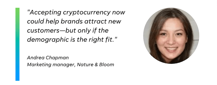 digital marketing trends 2022 - quote about cryptocurrency