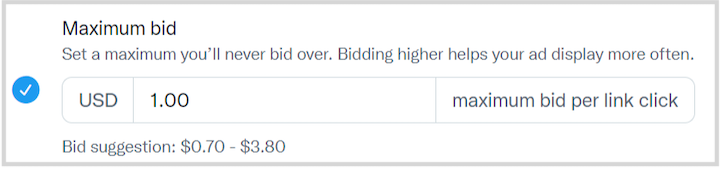 how to target competitors on social - twitter bids