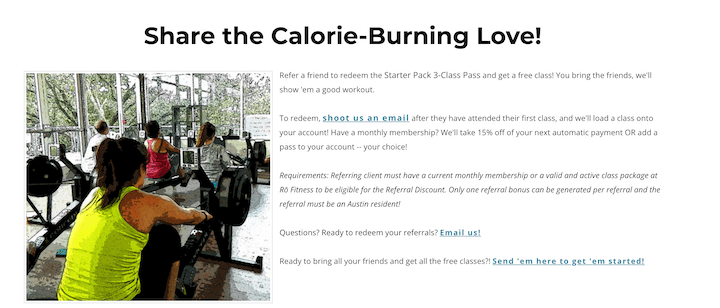 valentines day marketing ideas - calorie-burning love