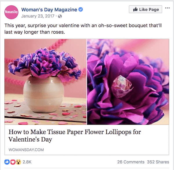 valentines day marketing ideas - craft tutorial