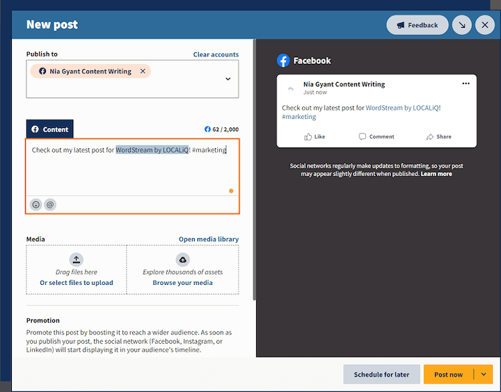 best free social media management tools - hootsuite