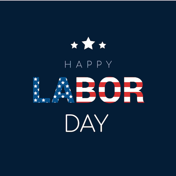 labor day instagram captions - happy labor day graphic