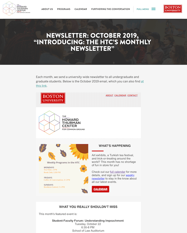 october marketing ideas: october newsletter